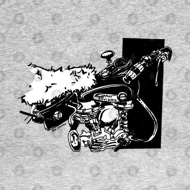 furry panhead by the_vtwins